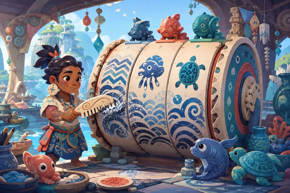 Ocean Pattern Studio original game cover