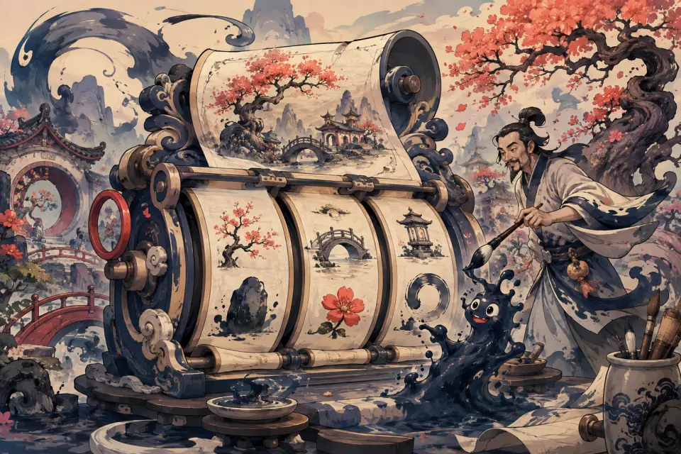 Sumi-e Bloom original game cover