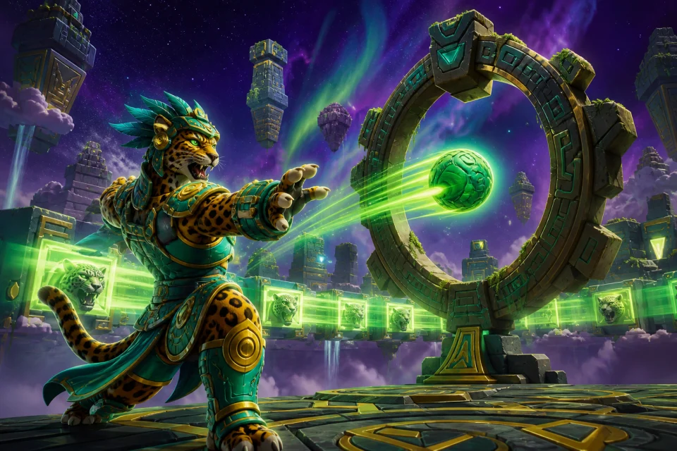 Emerald Meteor Court original game cover
