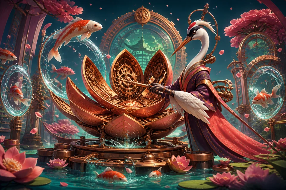 Moonblossom Koi Engine original game cover