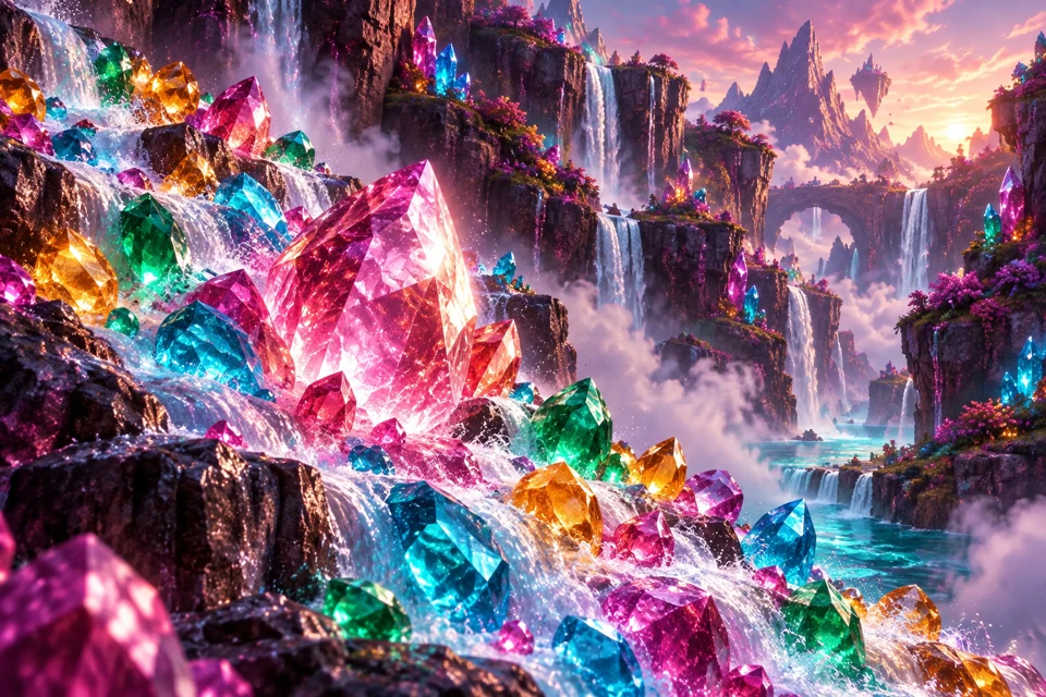 Crystal Cascade original game cover