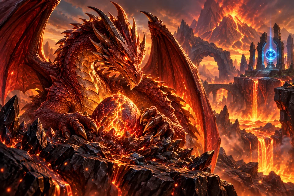 Dragon's Fury original game cover