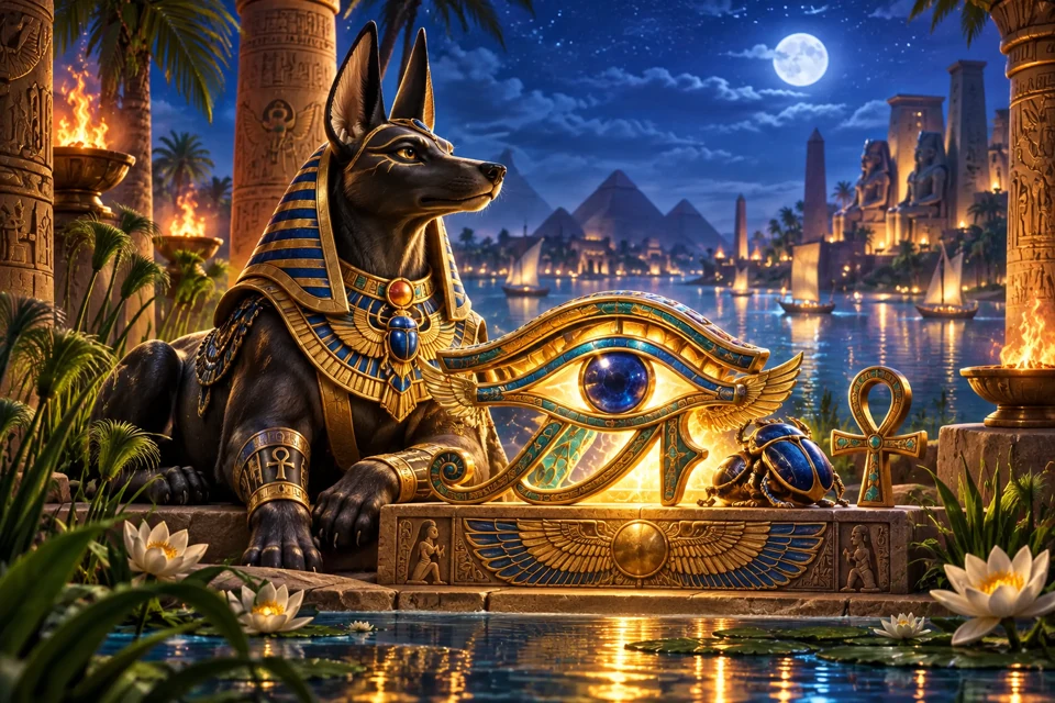 Eye of the Nile original game cover