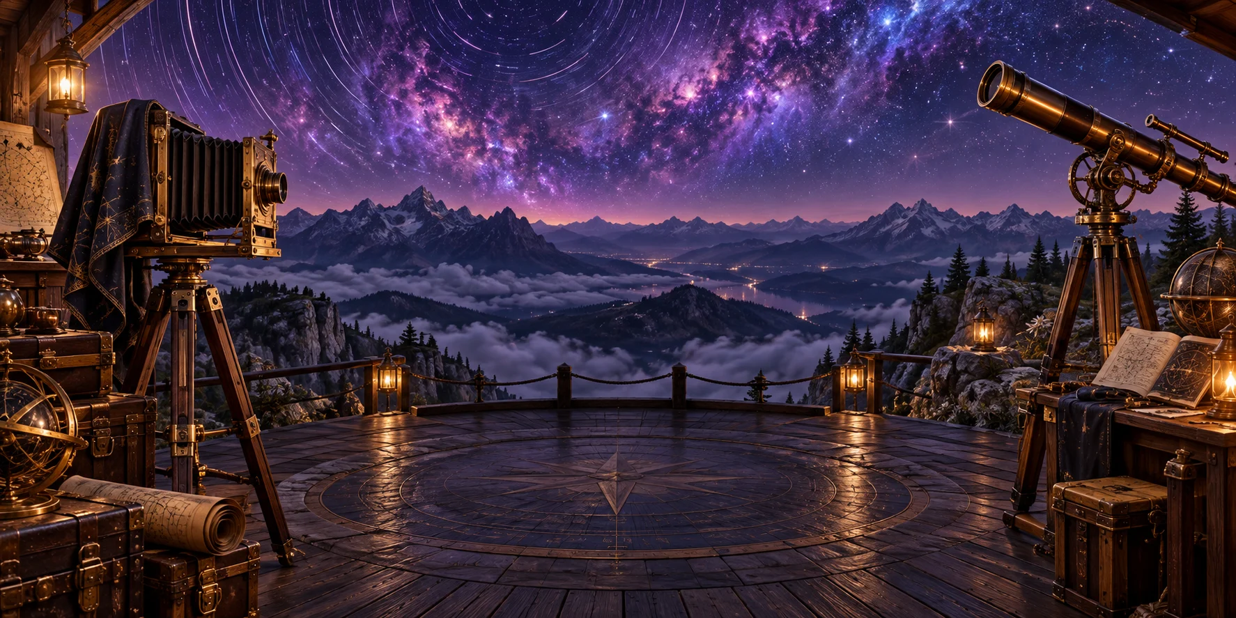 Nebula Exposure themed scene